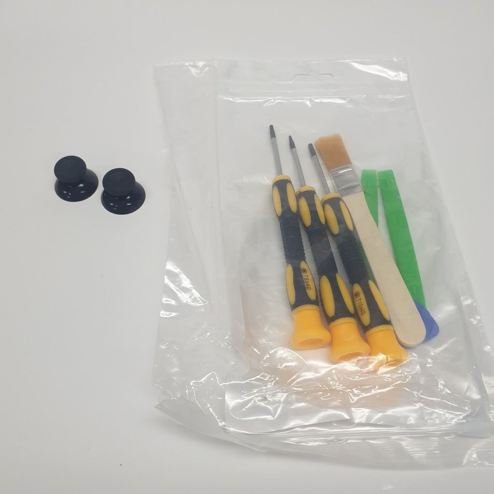XBOX 360 One Series S/X Black Analog Thumb Sticks And Controller Tools